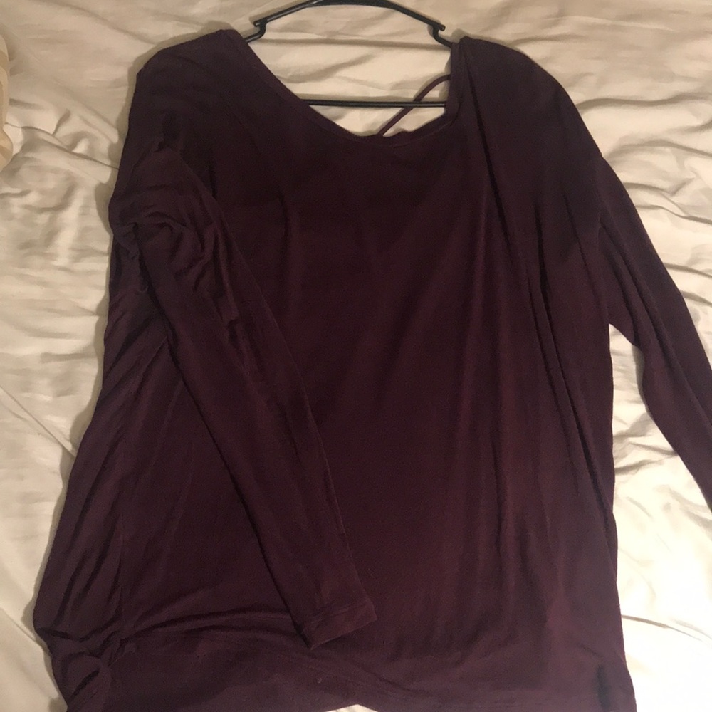 PINK by VS Maroon Long Sleeve